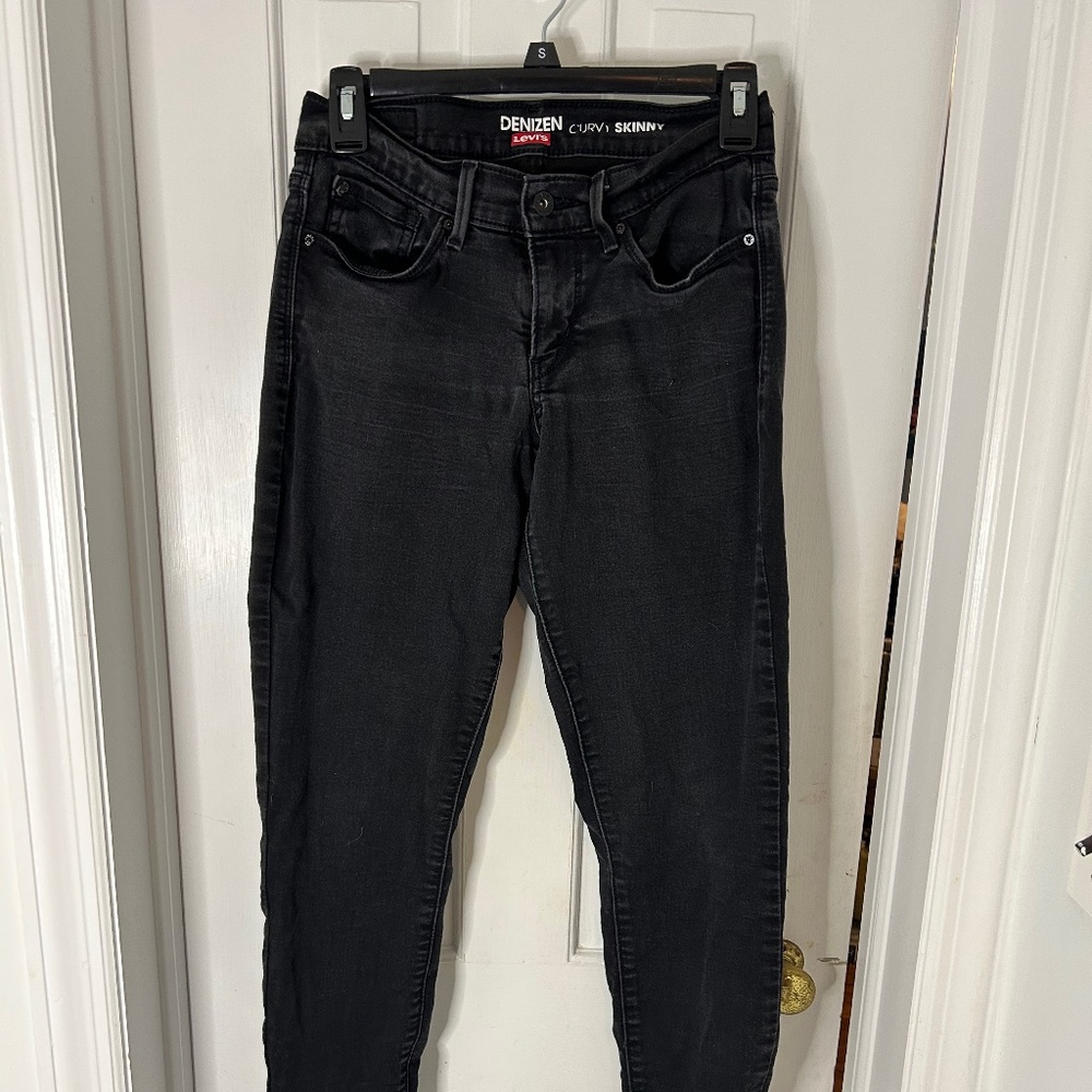 Women’s Black Levi Denizen Pants